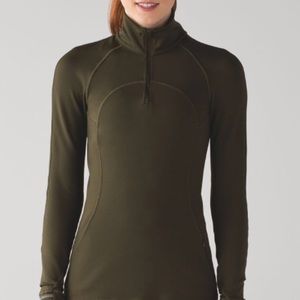 Lululemon half zip, first mile pullover